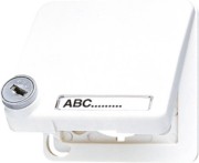 Klappdeckel aws m.Sicherheitsschloss CD 590 BFSLNAKL WW 