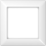 Rahmen 1-fach aws waage/senkrecht AS 581 WW 