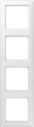 Rahmen 4-fach aws waage/senkrecht AS 584 WW 