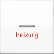 Wippe Aufs.Heizung/Notsch. für beleuchtb.Taster AS 591 HBF WW 