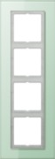 Rahmen 4-fach mt ws waage/senkrecht LSP 984 GLAS 