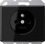 Steckdose sw 16A 250V 2-pol. SL 521 FKI 