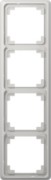 Rahmen 4-fach lgr waage/senkrecht CDP 584 LG 