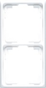Rahmen 2-fach aws waage/senkrecht CD 582 K WW 