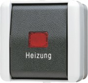Heizung-Notschalter Univ Aus Wechsel 806 HW 