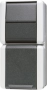 Schalter-Steckdosen-Kombi. 16A 250V 876 W 
