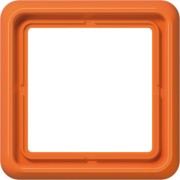Rahmen 1-fach orange waage/senkrecht CD 581 WU O 
