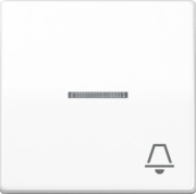 Wippe Symbol KLINGEL aws für beleuchtb.Taster ABAS 591 KO5K WW 