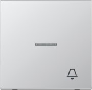 Wippe Symbol KLINGEL alu für Taster AL 2990 KO5 K 