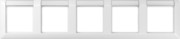 Rahmen 5-fach aws waagerecht AS 5850 NA WW 