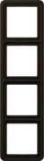 Rahmen 4-fach br waage/senkrecht CD 584 WU 