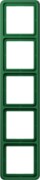 Rahmen 5-fach gn waage/senkrecht CD 585 WU 