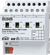 KNX Schaltaktor 4-fach C-Last 2304.16 REGCHM 