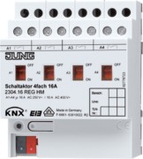 KNX Schaltaktor 4-fach REG Gehäuse 4TE 2304.16 REGHM 