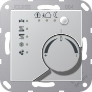KNX Stetigregler alu mit int.Busankoppler A 2178 AL 