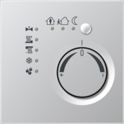 KNX Stetigregler alu mit int.Busankoppler AL 2178 