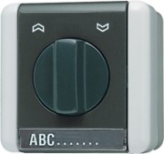 Jalousie-Drehschalter 10AX 250V 1-pol. 834.10 W 