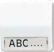 Wippe Schriftfeld aws für Schalter/Taster 60 NA WW 