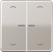 Wippe Symbole/Lichtl.pla für Taster 2-fach CD 595 KO5MP PT 