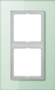 Rahmen 2-fach mt ws waage/senkrecht LSP 982 GLAS 