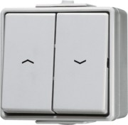 Jalousie-Wippschalter ws 10AX 250V Tas.1-pol. 639 VW 