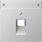 Abdeckung Schriftfeld alu für IAE/UAE-Dose AL 2969-1 NAUA 