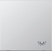 Wippe Symbol LICHT alu für Taster AL 2990 L 