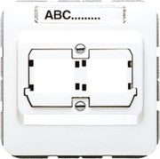 Abdeckung Schriftfeld aws für Mod.Jack vollges CD 569-21 ACS WW 