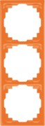 Rahmen 3-fach orange waage/senkrecht CD 583 K O 