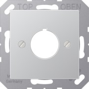 Abdeckung alu für Befehlsgeräte A 564 AL 