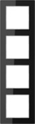 Glasrahmen 4-fach sw waage/senkrecht AC 584 GL 
