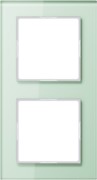 Glasrahmen 2-fach mt/ws waage/senkrecht AC 582 GL WMT 