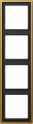 Rahmen 4-fach go24Karat waage/senkrecht LS 984 GGO 