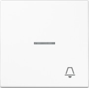 Wippe Symbol KLINGEL aws für beleuchtb.Taster LS 990 KO5 K WW 