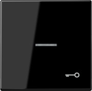 Wippe Sym.TÜR/Lichtl.sw für beleuchtb.Taster LS 990 KO5 T SW 