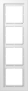 Rahmen 4-fach aws waage/senkrecht LSD 984 WW 