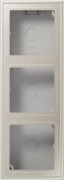 AP-Kappe 3-fach eds lack angeformter Rahmen ES 2583 A-L 