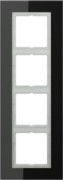 Glasrahmen 4-fach sw waage/senkrecht LSP 984 GL 