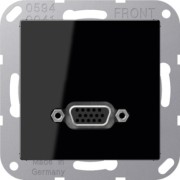 Multimedia-Anschluss sw VGA m.Tragring MA A 1102 