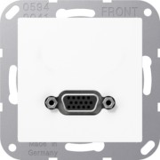 Multimedia-Anschluss aws VGA m.Tragring MA A 1102 WW 