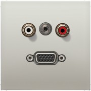Multimedia-Anschluss eds Cinch/Klinke 3,5/VGA MA ES 1072 
