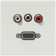 Multimedia-Anschluss lgr Cinch/Klinke 3,5/VGA MA LS 1072 LG 