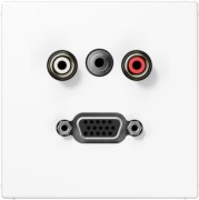 Multimedia-Anschluss aws Cinch/Klinke 3,5/VGA MA LS 1072 WW 