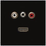 Multimedia-Anschluss sw Cinch/Klinke3,5/HDMI MA LS 1082 