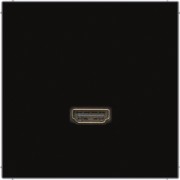 Multimedia-Anschluss sw HDMI m.Tragring MA LS 1112 