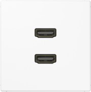 Multimedia-Anschluss aws 2 x HDMI m.Tragring MA LS 1133 WW 
