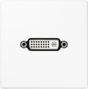 Multimedia-Anschluss aws DVI m.Tragring MA LS 1193 WW 