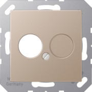 Abdeckung champ. für 2 Kleinst.Dosen A 562 CH 