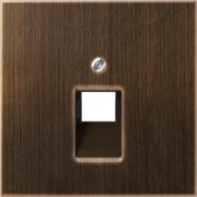 Abdeckung Mess/antik f.IAE/UAE-/Datendose ME 2969-1 UA AT 