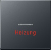 Wippe Heizung Notschalter anthrazit matt A 590 BF H ANM 